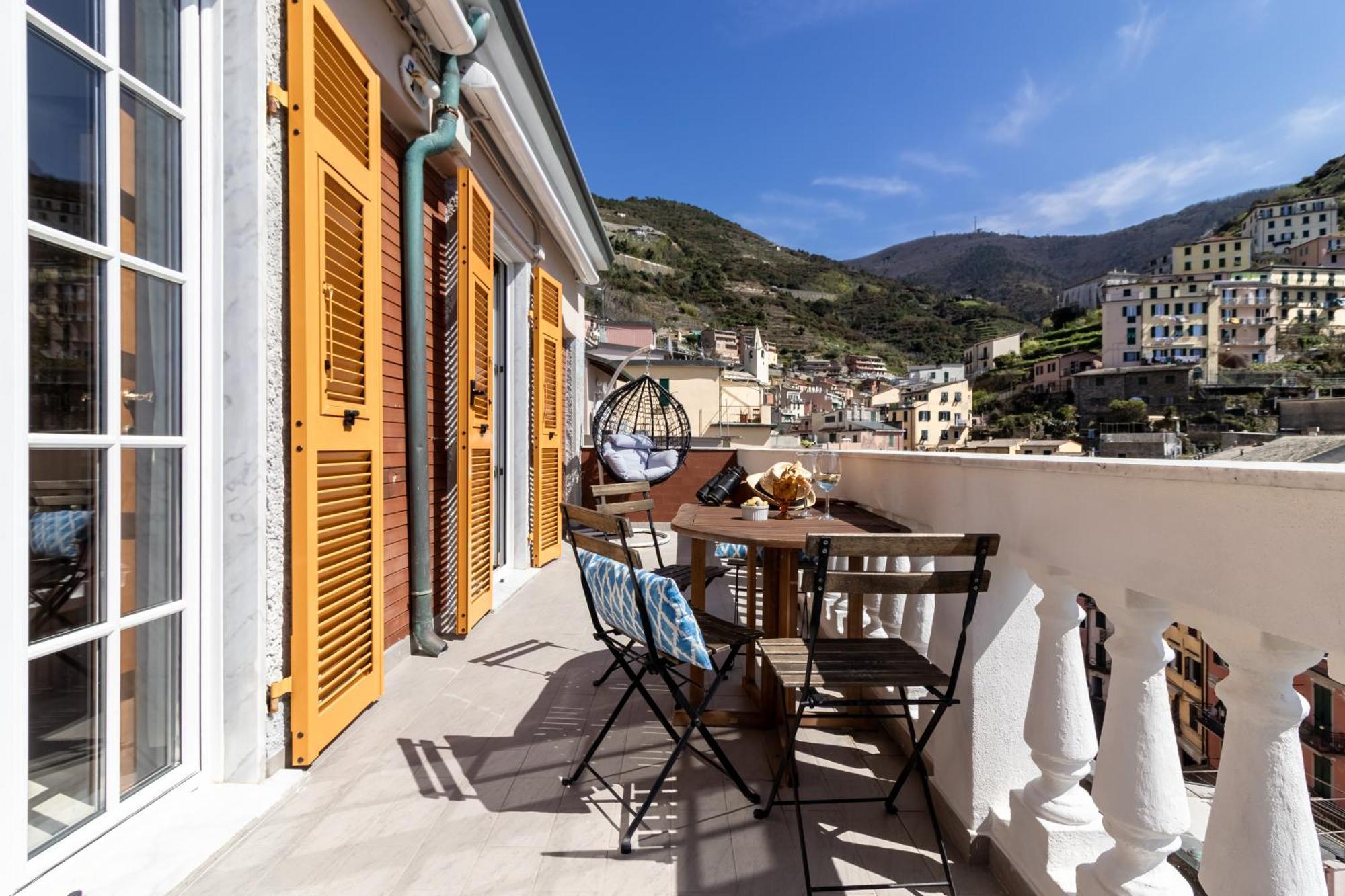 Giadera Penthouse 5Terreparco Lägenhet Riomaggiore Exteriör bild