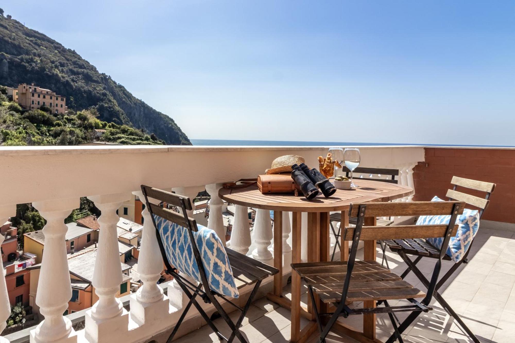Giadera Penthouse 5Terreparco Lägenhet Riomaggiore Exteriör bild