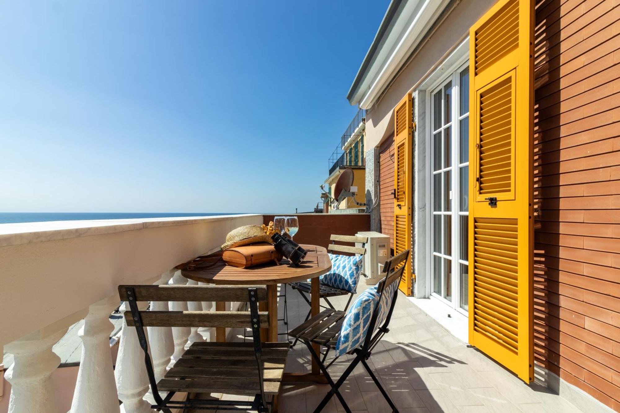 Giadera Penthouse 5Terreparco Lägenhet Riomaggiore Exteriör bild